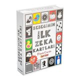 scntoys Bebeğimin İlk Zeka Kartları 0-12 Ay - Bebekler İçin Resimli İlk Aktivite Zeka Kart Oyun Seti 0-12 Ay