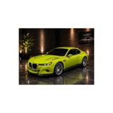 scntoys BMW 3.0 CSL Diecast Model Araba 1:24 Ölçek BMW 3.0 CSL Yeşil Araba