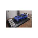 scntoys BMW M4 Gt3 Diecast Model Araba Açılan Kapılar 1:32 Ölçek Kutulu Standlı BMW M4 Mavi Model Araba