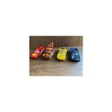 Scntoys Cars Şimşek Mcqueen Mater Oyuncak Arabalar 4'lü Set Renkli Plastik Malzeme ile Eğlenceli Oyun