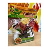 scntoys Çiftlik Hayvanları Koyun İnek Keçi At Toplam 4 Parça Oyuncak Hayvan Figürleri Set BÜYÜK BOY