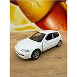 Scntoys Honda Civic Eg6 1/36 Ölçek Diecast Metal Model Araba Oyunca Araba Honda Cıvıc Model Diecast Araba - 13 cm