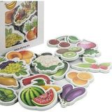 scntoys Manyetik Meyveler Ve Sebzeler Oyuncak Buzdolabına Yapışan Magnet Meyveler 26 Parça