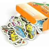 scntoys Manyetik Mıknatıslı Taşıtlar Oyuncak Buzdolabına Yapışan Magnet Eğitici Manyetik Araba 30 Parça