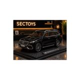 scntoys Mercedes GLC 63 Siyah Diecast Model Araba Açılan Kapılar 1:24 Mercedes Benz GLC 63 Model Araba