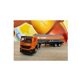 scntoys Metal Yakıt Taşıma Tankeri Petrol Kamyonu Oyuncak Tanker Metal Kafalı