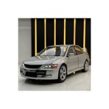 scntoys Mitsubishi Lancer Evolution IX Diecast Model Araba Açılan Kapı Kaput Bagaj Mitsubishi Araba Gri