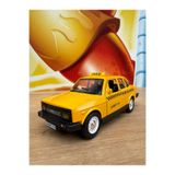 scntoys Murat 131 Taksi 1/36 Ölçek Çek Bırak Diecast Metal Model Oyuncak Araba Tofaş Taksi Murat 131