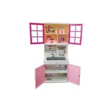 Scntoys My Happy Kitchen 3+ Yaş Mutfak Tezgahı ve Dolabı Oyuncak Seti Eğlenceli Aksesuarlarla