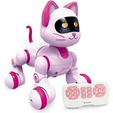 Scntoys Oyuncak 30 Fonksiyonlu Uzaktan Kumandalı Şarjlı Sesli Işıklı Dokunma Algılama&programlama Robot Kedi - Pembe