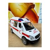 scntoys Oyuncak Ambulans Sesli Işıklı Büyük Ön Kapı Ve Arka Kapısı Açılır Oyuncak Ambulans Araba 1:32