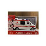 scntoys Oyuncak Ambulans Sesli Işıklı Büyük Ön Kapı Ve Yan Kapısı Açılır Oyuncak Ambulans Araba 1:16