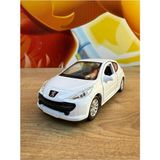 Scntoys Peugeot 207 Diecast Model Araba Oyuncak Metal Model Araba Peugeot 207 Açılan Kapılar - 13 cm