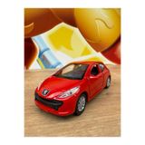 scntoys Peugeot 207 Diecast Model Araba Peugeot 207 Metal Oyuncak Araba Çekbırak 12CM