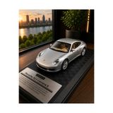scntoys Porsche 911 Carrrra S Diecast Model Araba 1:26 Ölçek Model Porsche Spor Araba Kutulu Özel Standlı