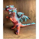 scntoys Sesli Kükreyen 3 Başlı Ejderha Dinozor Godzilla Dinazor Figür 50 Cm Godzilla Oyuncak Figür Sesli