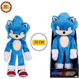 scntoys Sonic 3 Lüks Sonic Pelüş Figür 35Cm Peluş Sonic Figür Oyuncak Sonic Hedgehog