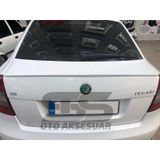 Scoda Octavia Bagaj Üstü Slim Spoiler Piano White Parlak Beyaz (Sts Oto Aksesuar)