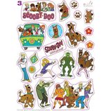 Scooby Doo Sticker Telefon Laptop Notebook Tablet Defter Matara Stiker Etiket ST1073
