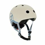 Scoot And Ride 181206-96360 Helmet XXS-S Açık Gri Bebek Kaskı