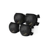 Scoot And Ride 230926-00164 Siyah Altın Dizlik ve Dirseklik Scooter Koruyucu Set