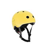 Scoot And Ride Helmet Bebek Çocuk Kaskı - Sarı