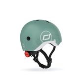 Scoot And Ride Helmet Reflective Bebek Çocuk Kaskı - Yeşil