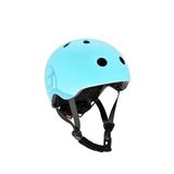 Scoot And Ride Helmet Turkuaz Bebek Çocuk Scooter Kaskı - Mavi