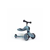 Scoot And Ride Highwaykick 1 2'si 1 Arada Oturaklı 3 Tekerlekli 1-5 Yaş Çocuk Scooter - Mavi