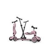 Scoot And Ride Highwaykick 1 Push And Go 2'si 1 Arada Ebeveyn Kontrollü 3 Tekerlekli 1-5 Yaş Çocuk Scooter - Pembe