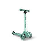 Scoot And Ride Highwaykick 3s Forest Orman Yeşili Led 3 Tekerlekli Katlanabilir Ve Ayarlanabilir 3-6 Yaş Çocuk Scooter