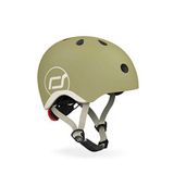 Scoot And Ride Olive Helmet Bebek Çocuk Kaskı - Yeşil