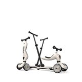 Scoot And Ride Push And Go Ash Açık Gri Ebeveyn Kontrollü Çocuk Scooter