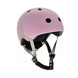 Scoot & Ride Çocuk bisiklet kaskı, gül, 45 ila 51 cm