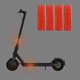 Scooter Bisiklet Uyarıcı Reflektif Ikaz Sticker 4'lü