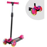 Scooter Cool Whells Işıklı 3 Tekerlekli Twist Pembe - Gri - Siyah - 10 - 11 Yaş