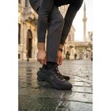 Scooter M2011 Rahat Deri Tekstil Sneaker Erkek Ayakkabı