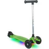 Scootix Pilli Işıklı 3 Tekerlekli Çocuk Scooter - Yeşil