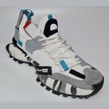 Scootland Bağlı Lastikli Triko Fashion Sport Erkek Spor Ayakkabı 19279, Beyaz, 43