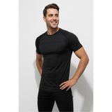Scorp Aero Spor Outdoor Erkek Tişört Siyah
