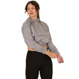 Scorp Alice Crop Kapüşonlu Kadın Sweatshirt Gri XS