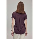Scorp Aria Sırt Detaylı Kadın Spor Tişört Mürdüm - XL - Çok Renkli