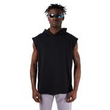 Scorp Bounce Erkek Kapüşonlu Kolsuz Sweatshirt Siyah XL