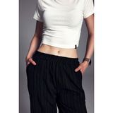 Scorp Celeste Kadın Yandan Yırtmaçlı Rahat Yoga Pantolonu Siyah - Çok Renkli - Standart