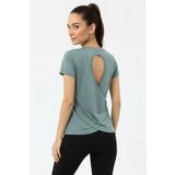 Scorp Desire Kadın Spor Tişört Çağla Yeşili - M - Çok Renkli