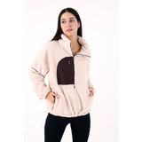 Scorp Fever Kadın Peluş Sweatshirt Bej