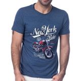 Scorp Graphics New York Rider Baskılı Erkek Tişört - Standart