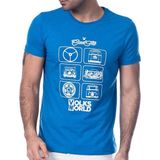 Scorp Graphics Volks World Baskılı Erkek Tişört - XL - Standart
