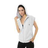 Scorp Impact Kolsuz Kapüşonlu Kadın Sweatshirt Gri L