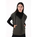 Scorp Impact Reversible Kadın Çift Taraflı Yelek Haki